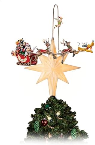 The Bradford Exchange Disney's Timeless Holiday Treasures Tree Topper