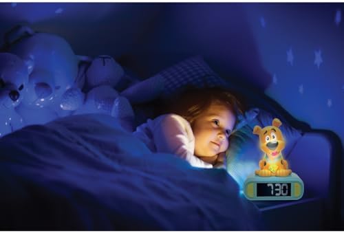 LEXiBOOK, Scooby-Doo Nightlight Alarm Clock, RL800SD