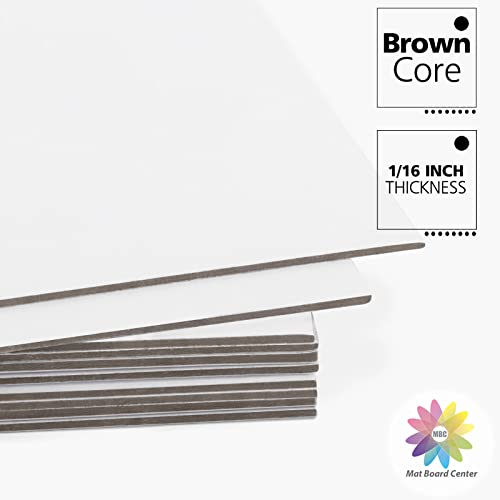Mat Board Center, 10 Pack 9x12 White Backing Boards, Cardboard for Arts, Prints, Frames, Photos and More - size: 9x12