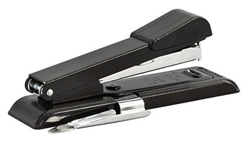Bostitch Office B8 PowerCrown Travel & Desktop Stapler, 30 Sheet Capacity, Durable Metal, Black.