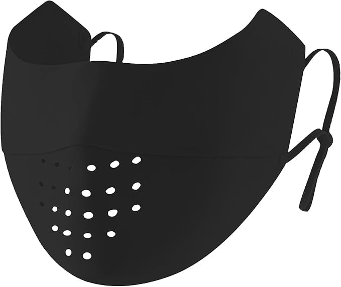 EIGIIS Sun Protection Face Cover UPF 50+ UV Face Mask Ice Silk Covering Reusable Running Fishing Golf Sports Face Shield