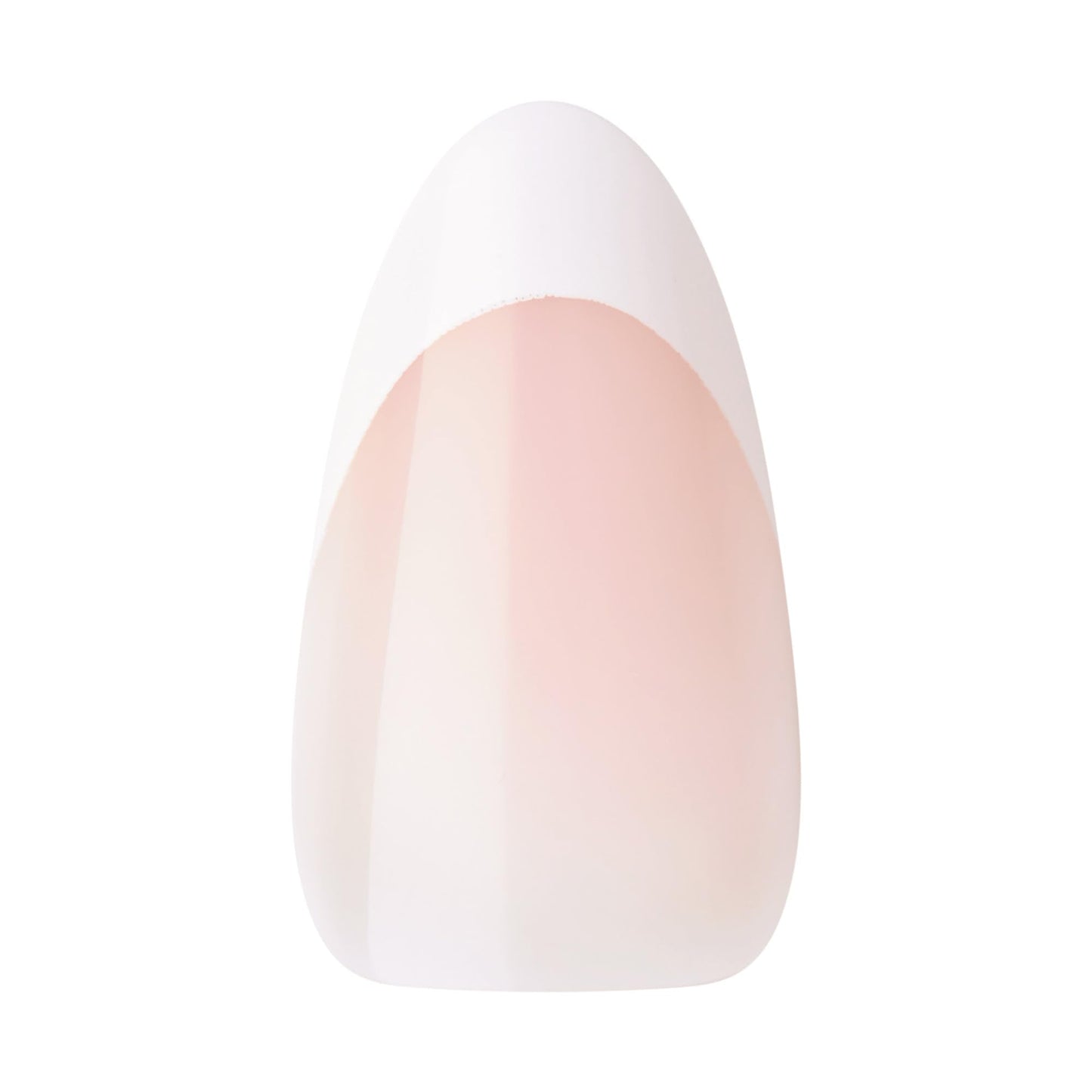 KISS Classy, Press On Nails, Nail glue included, 'Dashing', White, Medium Size, Almond Shape, Includes 28 Nails, 2g glue, 1 Manicure Stick, 1 Mini File, (Pack of 2)