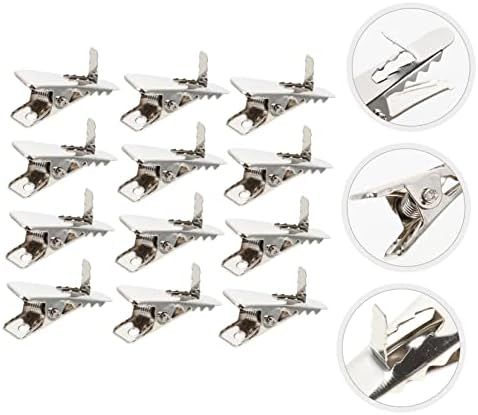 Cabilock 500pcs Spring Decor Clips Multi-Purpose Xmas Ornament Holders for Wreaths Trees Adornment Clips for Holiday Decorations for Festive Flower Arrangements