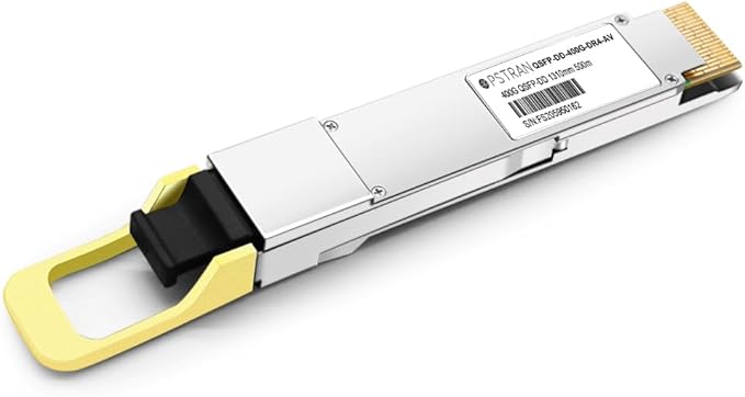 OPSTRAN 400GBASE-DR4 QSFP-DD PAM4 Optical Transceiver Module Compatible with AVAGO-Broadcom AFCT-91DRDHZ 1310nm 500m DDM MPO-12/APC SMF Support 4 x 100G-DR
