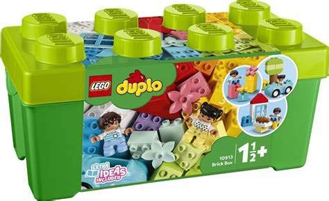 LEGO DUPLO Classic Brick Box Building Blocks - Learning & Educational Toys for Toddlers, Preschool, Ages 1.5+ Years - Develop Fine Motor Skills - Gift for Birthdays - 10913