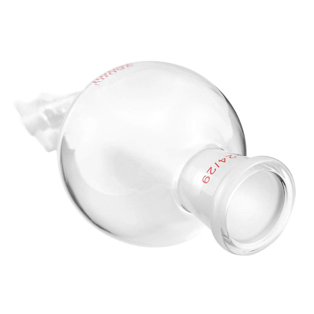 QWORK Separating Funnel with 24/29 Joints and PTFE Plug, 250ml