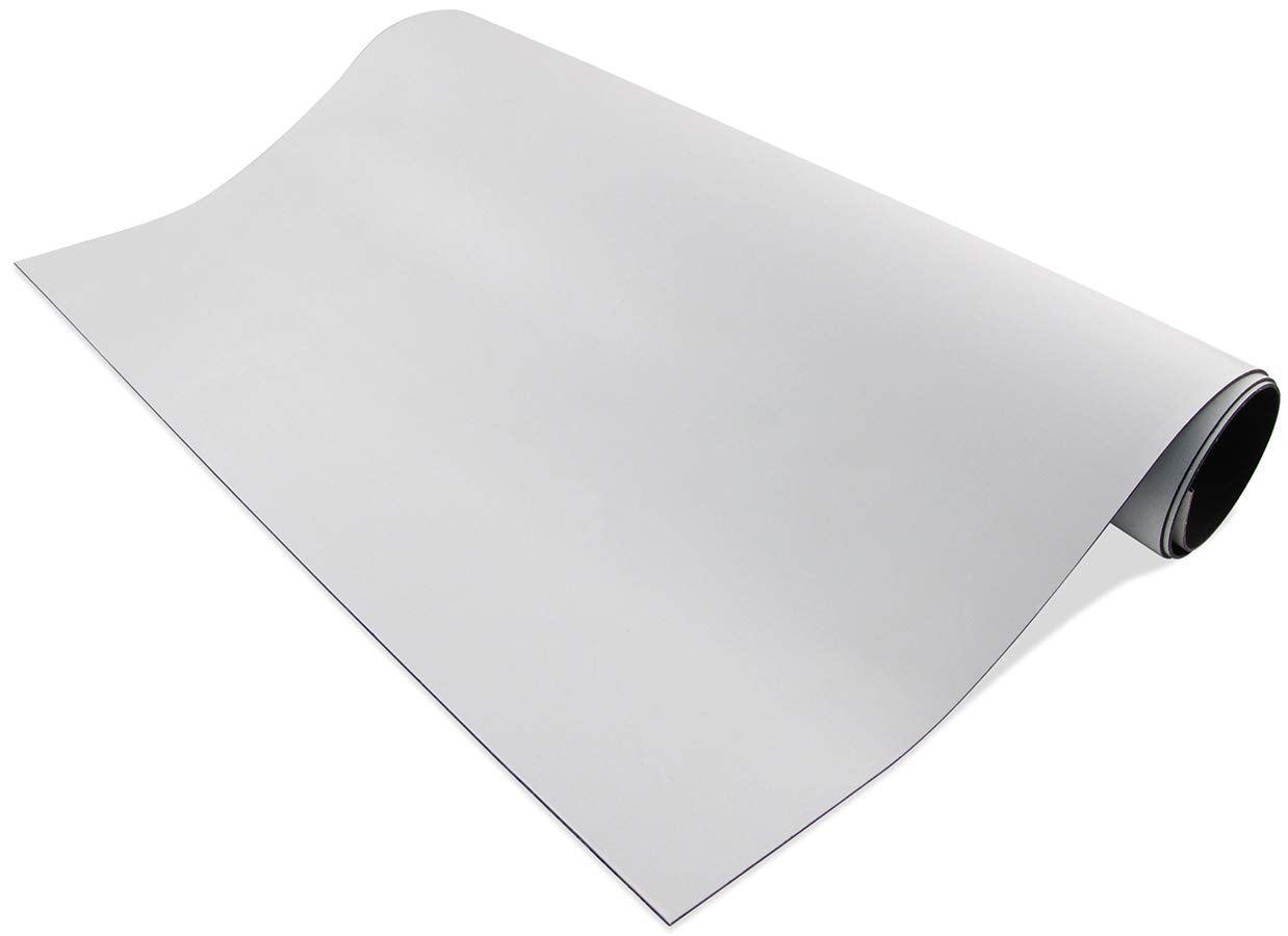 Master Magnetics Flexible Magnet Sheet with Adhesive - 12" Wide, 24" Long, 08504