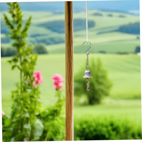 12pcs Stainless Steel Swivel S Hooks Rotation for Indoor Outdoor Garden Hanging Hooks Weather-Resistant Bird Feeder Hanger Clips for Wind Chimes Plant Baskets Spinner Ornaments