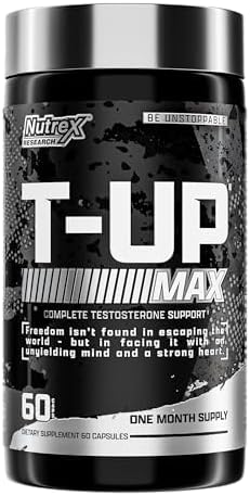 Nutrex Research T-UP – Advanced Performance & Recovery Support – 60 Capsules