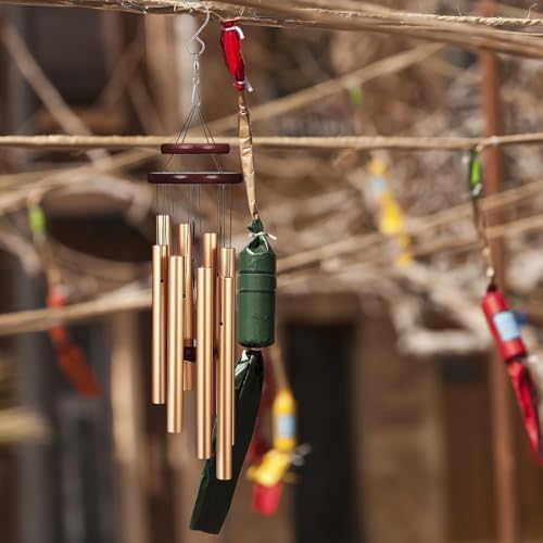 KESYOO 16pcs Stainless Steel Wind Chime Hanger with 360?? Rotating Design, Heavy-Duty Swivel Hooks for Windsocks and Outdoor Ornament Hooks, for Balcony and Garden Use