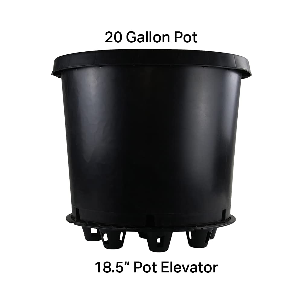 Grow1 18.5-Inch Pot Elevators for Plants (1-Piece)