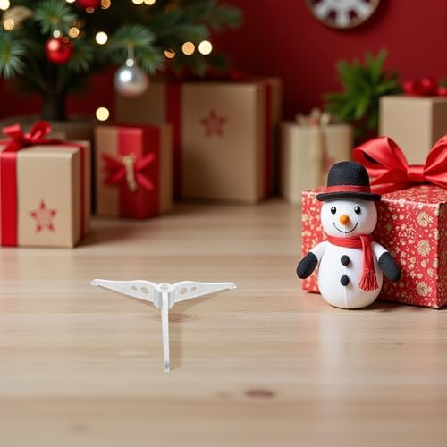 2pcs Christmas Tree Stand Plastic Base Holder 0.8cm Inner Diameter