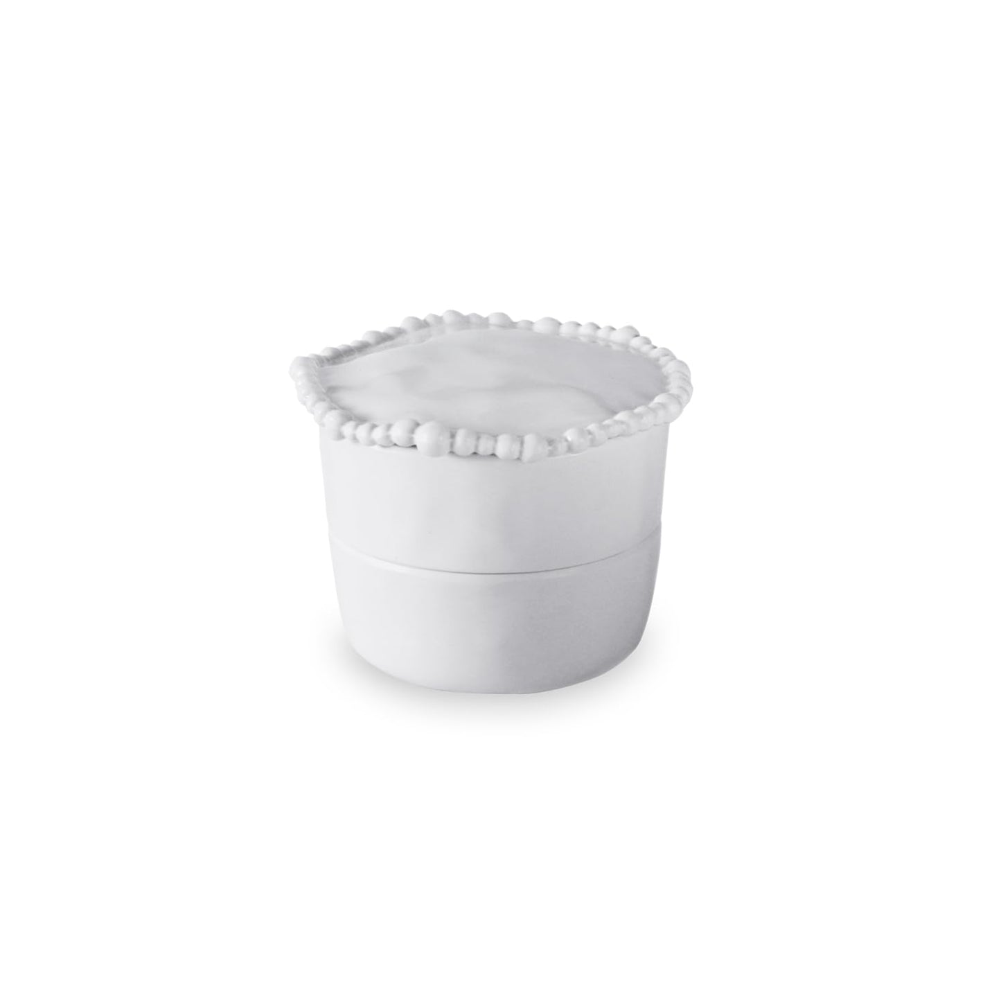 Beatriz Ball VIDA Alegria Stackable Salt-Pepper Cellar with Lid (White)