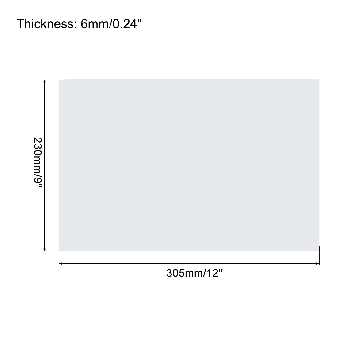 uxcell EVA Foam Sheets White 12 Inch x 9 Inch 6mm Thickness for Crafts DIY Pack of 10