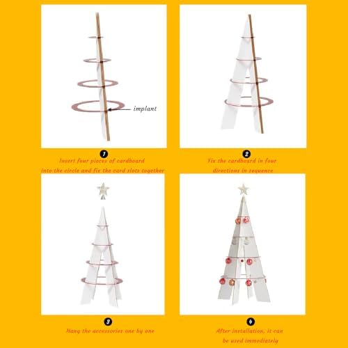 Custom Acrylic Christmas Tree Rack, Personalized Christmas Decorations