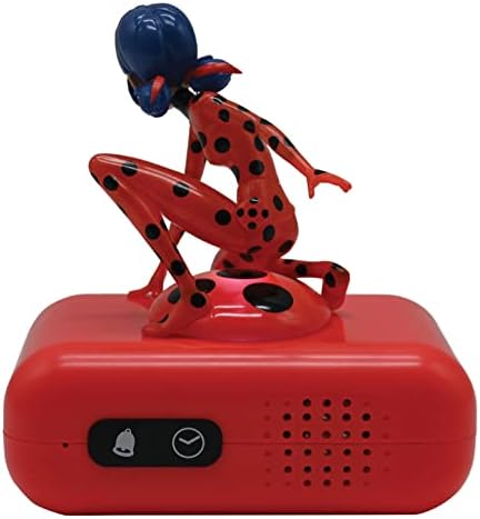 LEXiBOOK, Miraculous Nightlight Alarm Clock, RL800MI