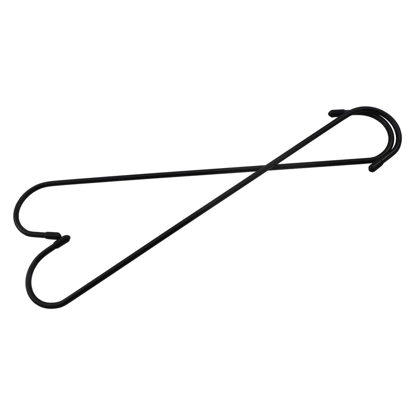 Guifeng 5PCS Heavy Duty Plant Hanger with S-Shaped Hooks 12 inch Metal Iron Hooks for Suspending Flower Pots Suitable for Hanging Baskets Kitchenware Pergolas Wardrobes Patios Black