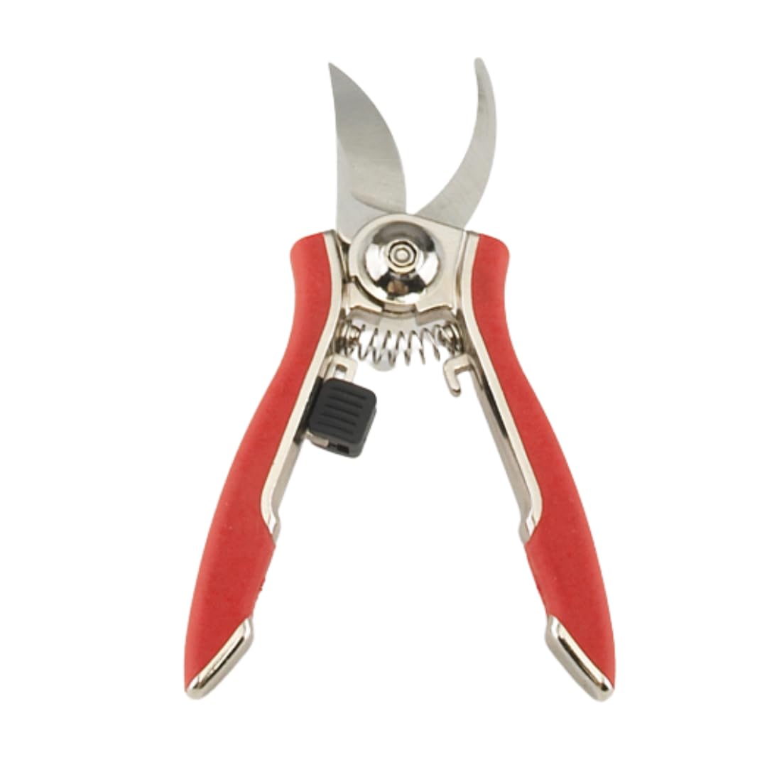 Dramm ColorPoint Stainless Steel Compact Garden Pruning Shears, Hand Pruner, Garden Clippers, with Heavy Duty Blade and Easy grip Handle, Green