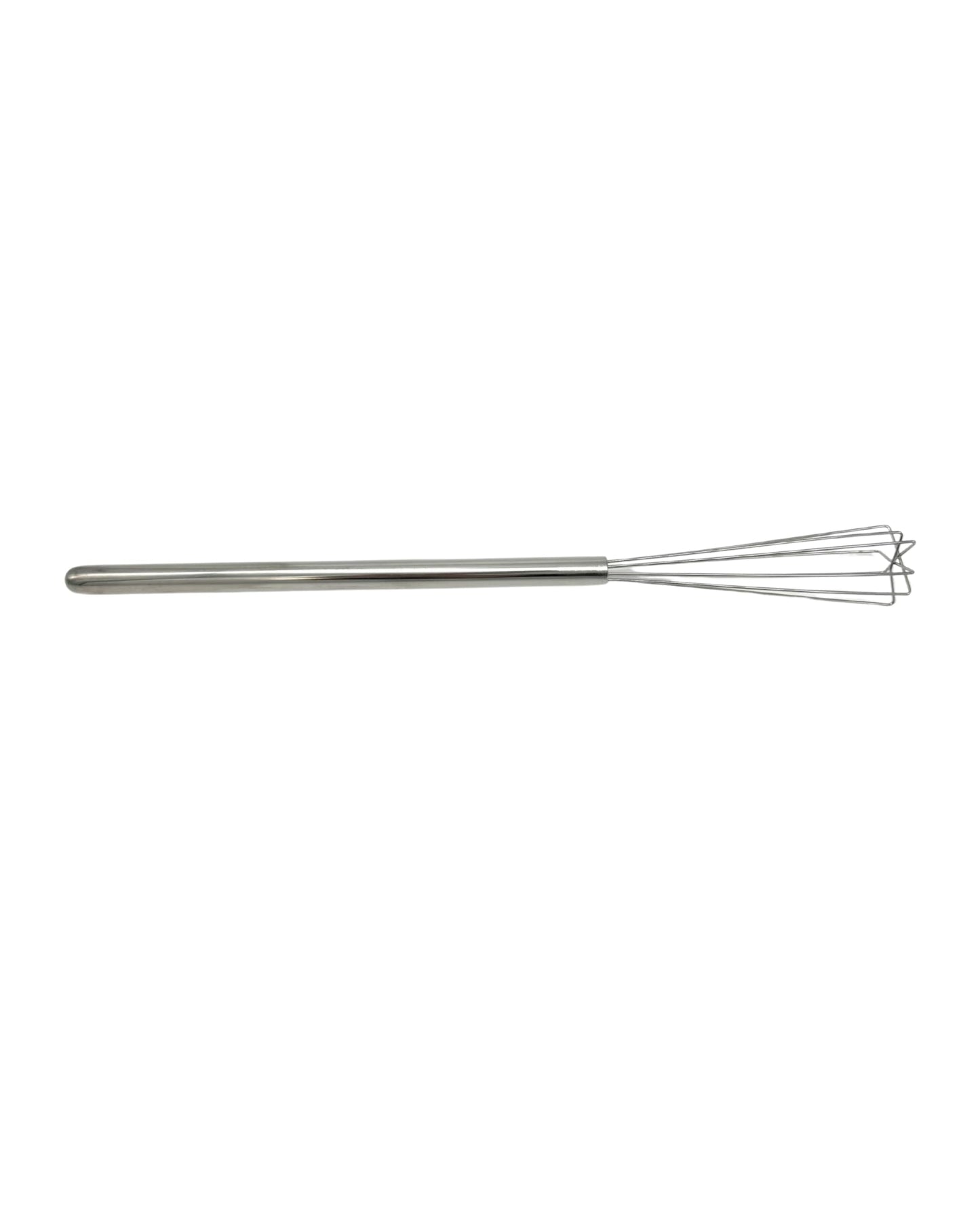 Rattleware 10.25" Long-Handle Silver Espresso Whisk - Perfect Coffee Distribution, Stainless-Steel Triangular Design, Ideal for Commercial & Home Use