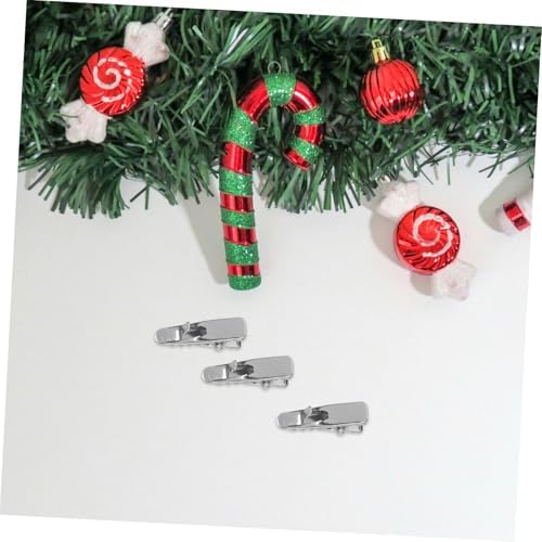 MAGICLULU 100pcs Alligator Clips for Christmas Tree Decorations Flower Clips for Wreaths and Ornaments Secure Grip for Festive Floral Arrangements
