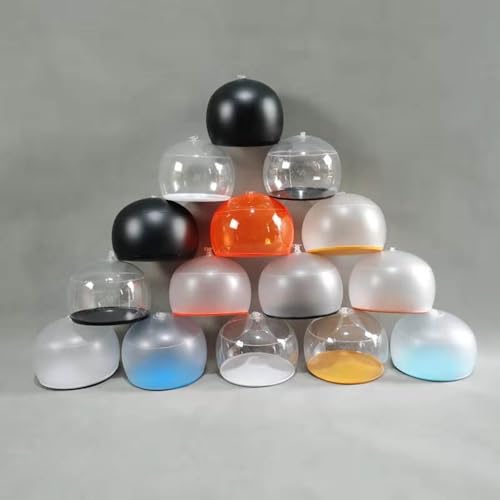 Inflatable Hat Stand Stylish Hat Props Baseball Caps Support Transparent Hat Holder Hat Mannequin Hat Modeling Tool - color: Black