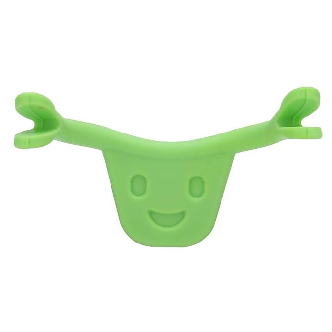 Smile Corrector, Face Trainer Smile Beauty Maker Trainer Forming Mouth Exerciser Training Mouth-shape Exercise Device for Lip Tattoo(Green)
