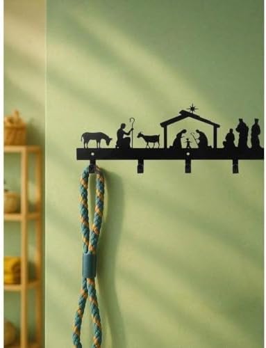 Waterproof Removable Tin Hooks for Christmas Stockings String Lights Ornaments Decor Fireplace Mantel Hangers Holiday Season Festive