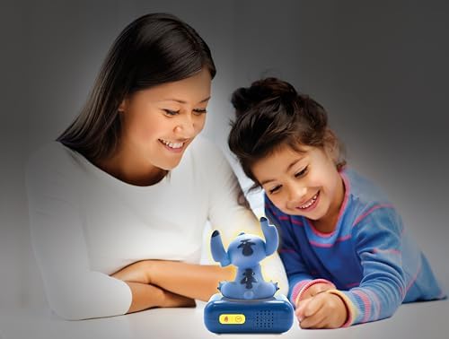 LEXiBOOK, Stitch Nightlight Alarm Clock, RL800D