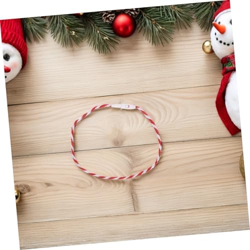 500pcs Christmas Ornament Ribbon Hangers Locking Bauble Hangers for Family Tree Decorative Hanging Strings Buckles for Holiday Decorations