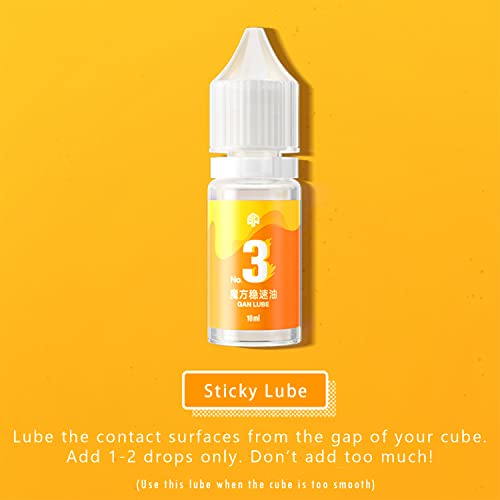 CuberShop GAN Lube Set Bundle (V2 & V3 Lube), 10mL Big Speed Cubing Lubricant Bundle, GAN Professional Lubrication for Speed Cubing - style: V2, V3