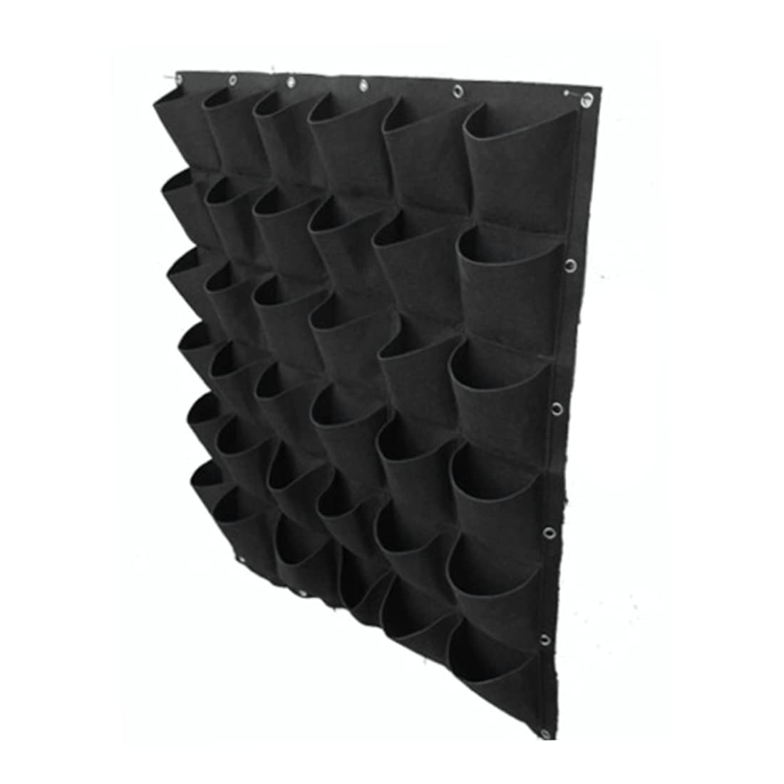 KUYYFDS Hanging Planter Bags Vertical Wall Mounted Plant Grow Bags 36 Pocket Fabric Pots for Home Balcony