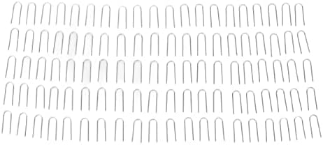 100Pcs High Temperature Jump Jewelry Hanger Hooks UHook Ornament Accessories for Nichrome Tools Uniform Size Ceramic Mini Decor Ornament Hooks