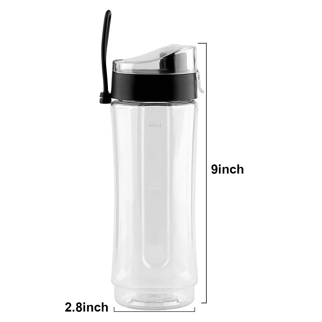 Anbige Replacement Parts Sports Bottle with Blade Assembly,Compatible with Oster MyBlend Plus Personal Blender