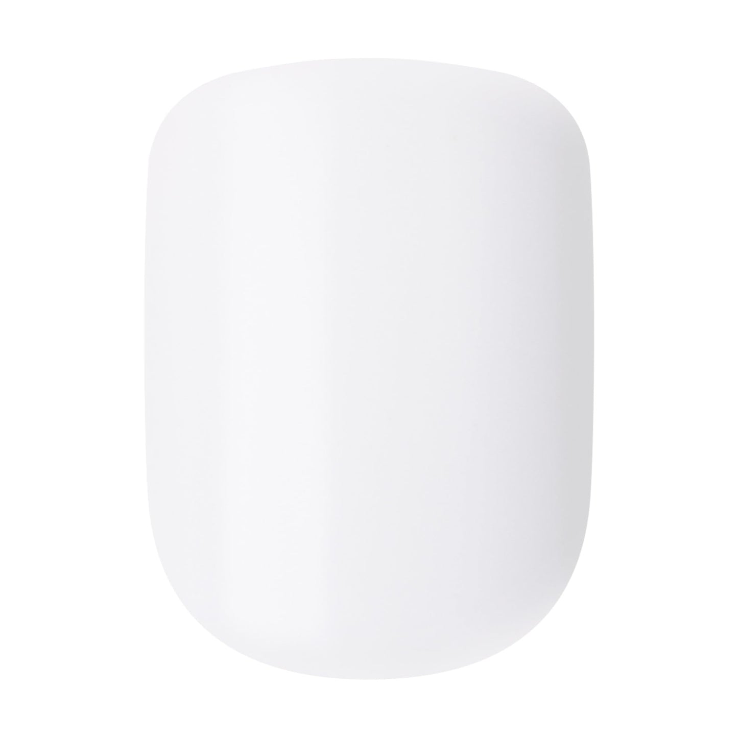 Kiss Impress No Glue Mani Press On Nails, Color, 'Frosting', White, Short Size, Squoval Shape, Includes 30 Nails, Prep Pad, Instructions Sheet, 1 Manicure Stick, 1 Mini File