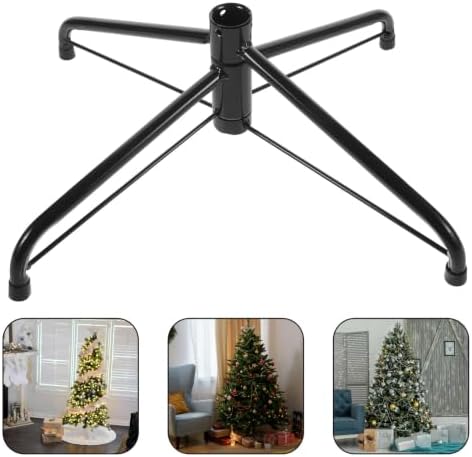 Christmas Tree Stand Artificial Base, Iron Support for 22mm Trees