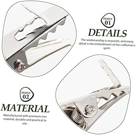 Cabilock 500pcs Spring Decor Clips Multi-Purpose Xmas Ornament Holders for Wreaths Trees Adornment Clips for Holiday Decorations for Festive Flower Arrangements