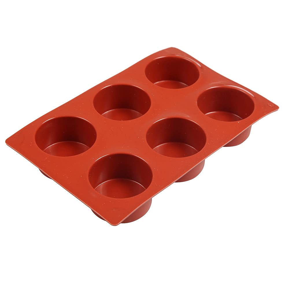 Silicone 11/8/6 Cavity Cylinder Shape Cake Mold For Baking Dessert Ice-Creams Mousse Mould Fondant Decorating Tools (6 Cavity)