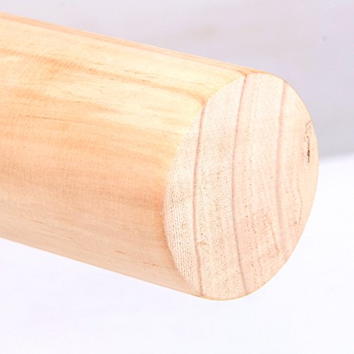 ChezMax Necklace Jewelry Display Jewelry Stand Hovering T-Bar Bracelet Holder for Home Organization - color: I-Wood