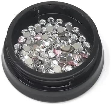 LaserGlow Premium Tooth Gems – 20 Count 1.8mm Blue Crystal Dental Jewelry – Shiny Tooth Crystals with Brilliant Reflection, Easy Application & Long-Lasting Hold