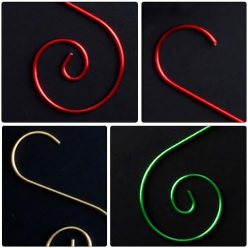 FENICAL 80pcs Christmas Ornament Hook Creative Metal Hanger