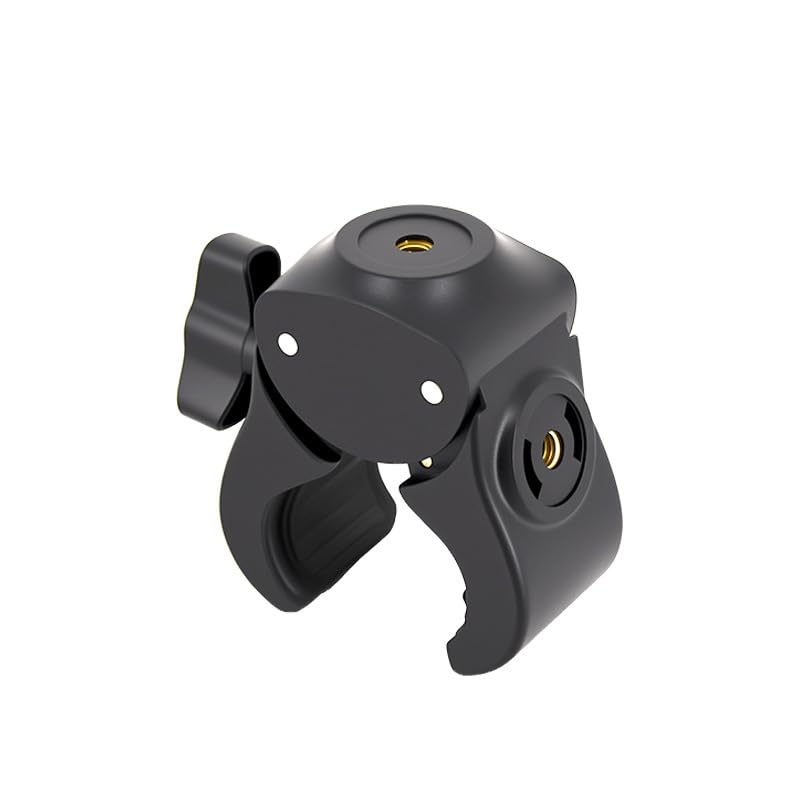 Camera Clamp Mount with 1/4''-20 Threaded Connector Super Clamp Mount for Magic Arm Camera Tripod Pole Photography Light Stand Ring Light Phone Holder Gooseneck Hose Microphone Stand Mic Arm