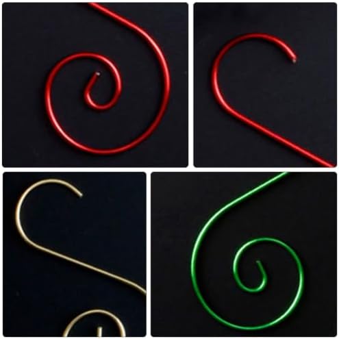 80pcs Christmas Hanging Hook Metal for Garland and Ornament Display