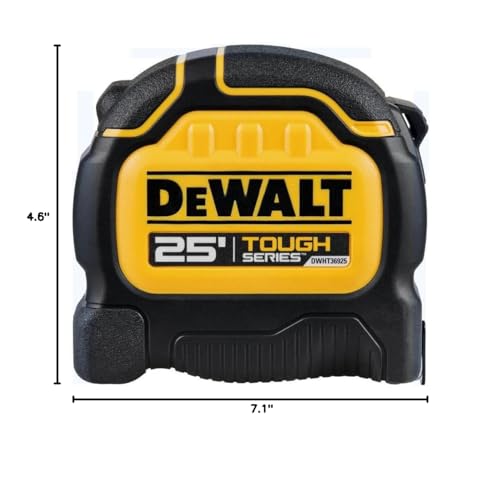 DEWALT Toughseries 25 Ft. Tape Measure (DWHT36925S)