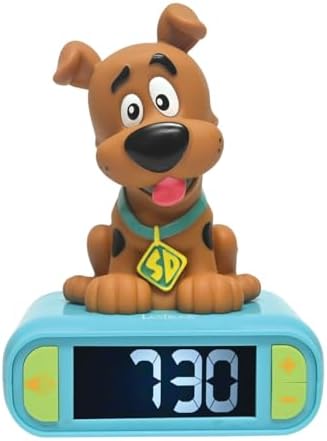 LEXiBOOK, Scooby-Doo Nightlight Alarm Clock, RL800SD
