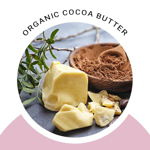 Glimmer Goddess Organic Whipped Body Butter for Women - Moisturizer Cream with Shea & Cocoa Butter, Almonds & Coconut Oil - Orange Creamsicle, 8oz