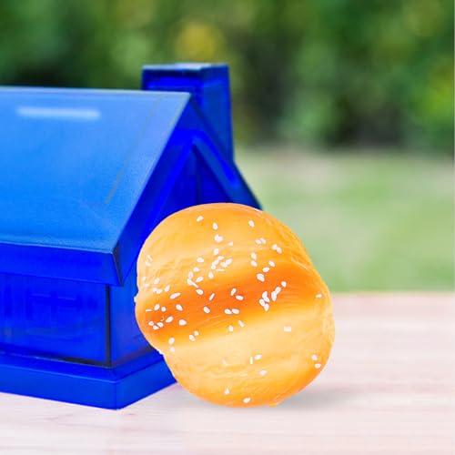 NUOBESTY 3Pcs Fake Breads Artificial Bread Simulated Play Food Toy for Kitchen Model Decorations Photography Props