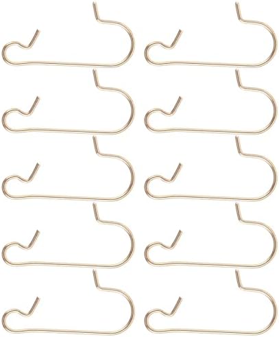 PRETYZOOM 100Pcs Miniature Iron S Hooks for Christmas Tree Decorations Colorful Hanging Hooks for Ornaments Wall Hangers for Kitchen for Holiday DIY Decor