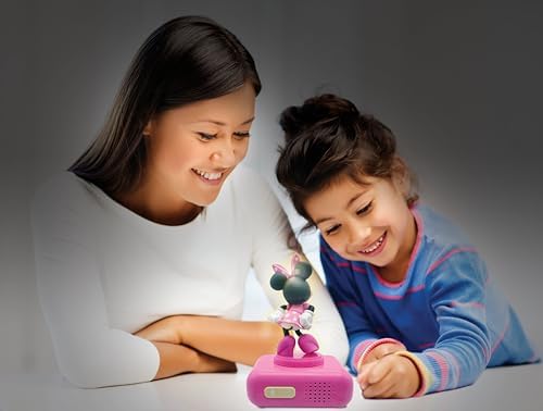 LEXiBOOK, Minnie Nightlight Alarm Clock, RL800MN