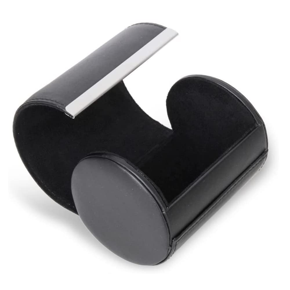 Fosinz Tie Box Travel Case Men's Necktie Gift Box Cylinder Shape Anti-Wrinkle Storage Business Gift Bow Tie Packaging