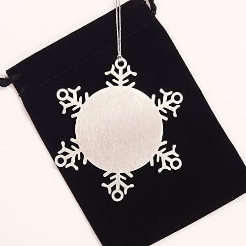 Brooks Ornament, Brooks Trust in The Lord with All Your Heart - Proverbs 3:5, Custom Name Gifts for Brooks, Bible Verse Snowflake Ornament for Brooks Xmas Decorations Gifts for
